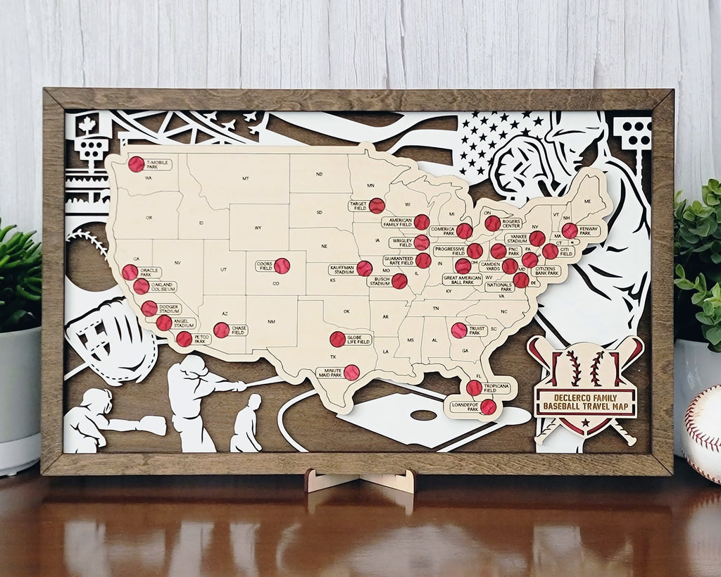 Personalized Stadium Tour Maps