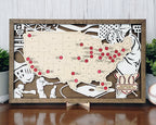 Personalized Stadium Tour Maps