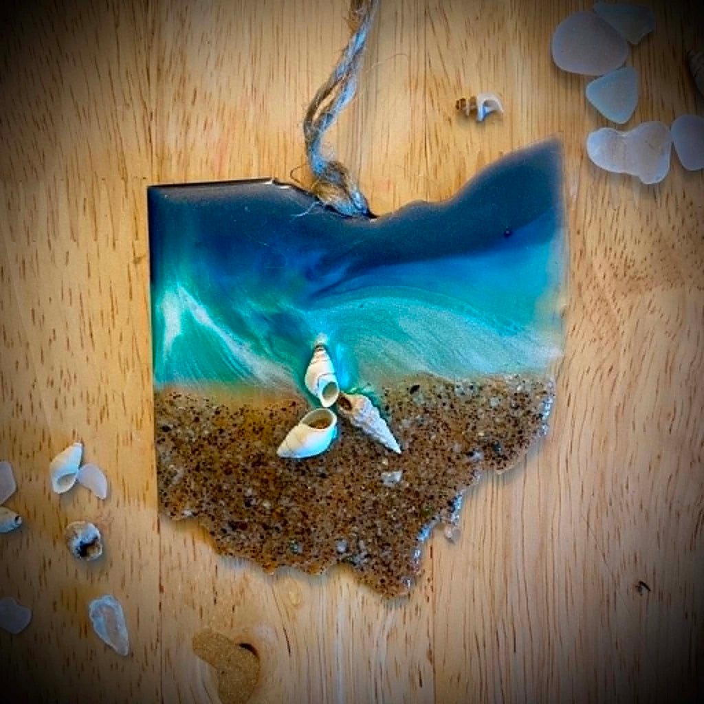 Ohio Beach Ornament