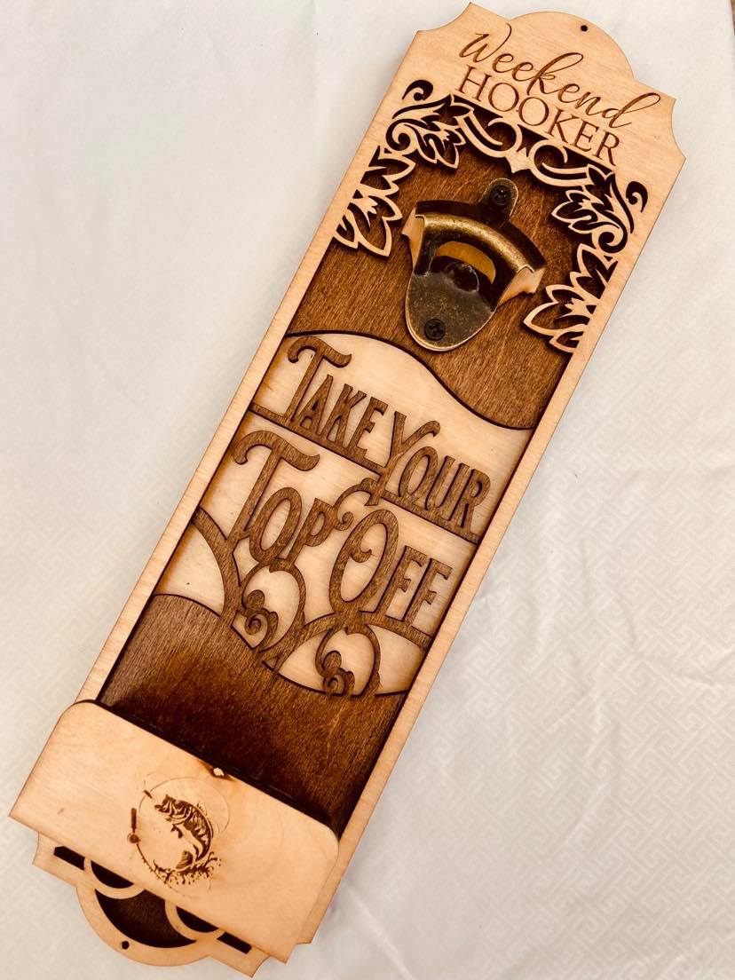 Weekend Hooker Beer Bottle Opener