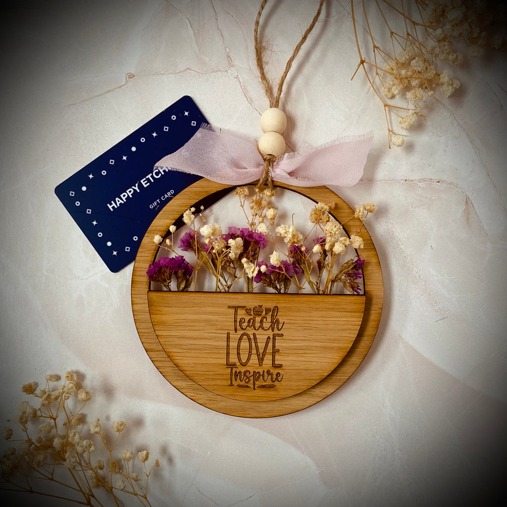 Dried Floral Ornament