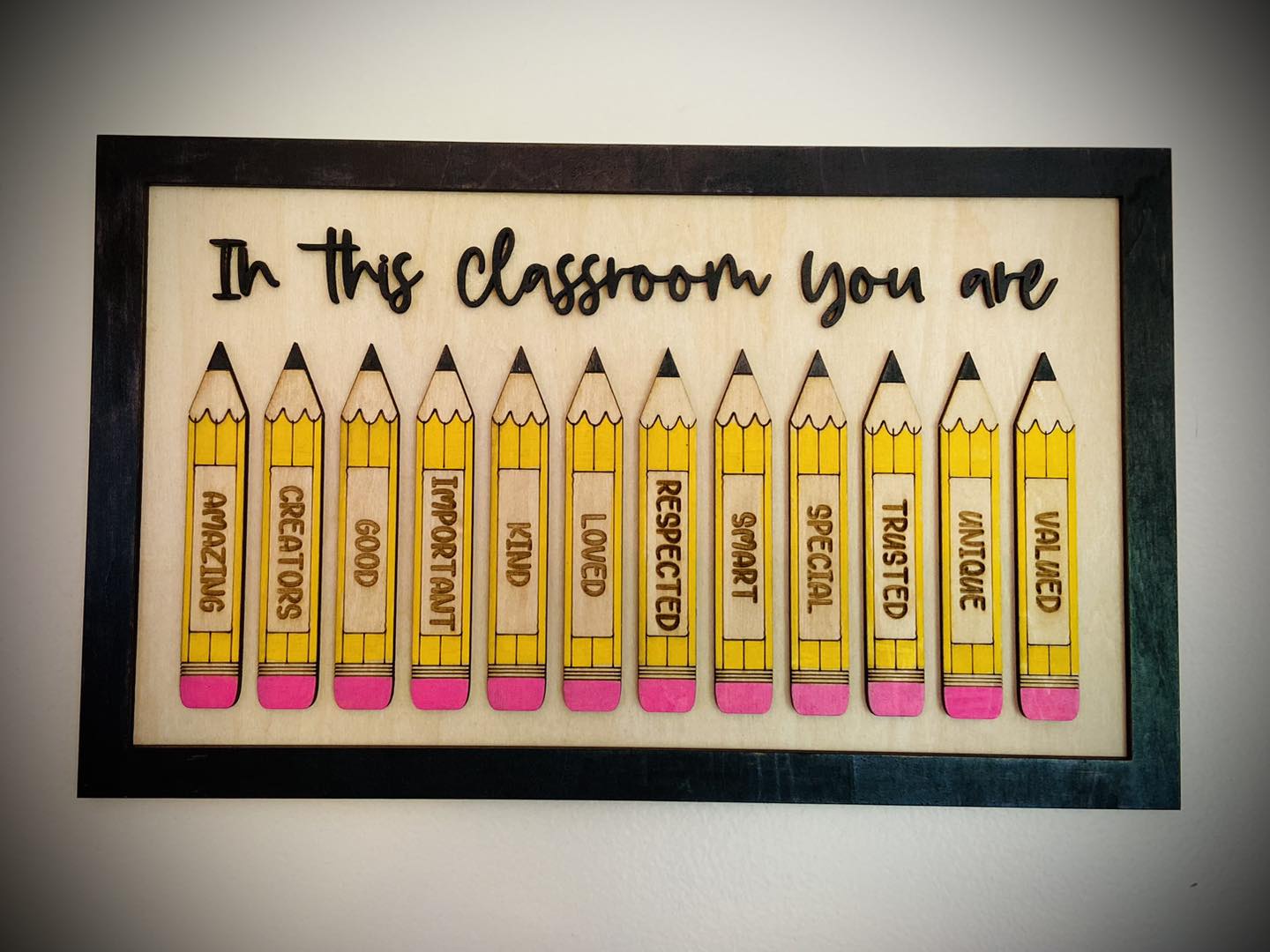 Classroom Pencil Sign
