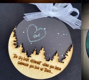 Starry Sky Memorial Ornament