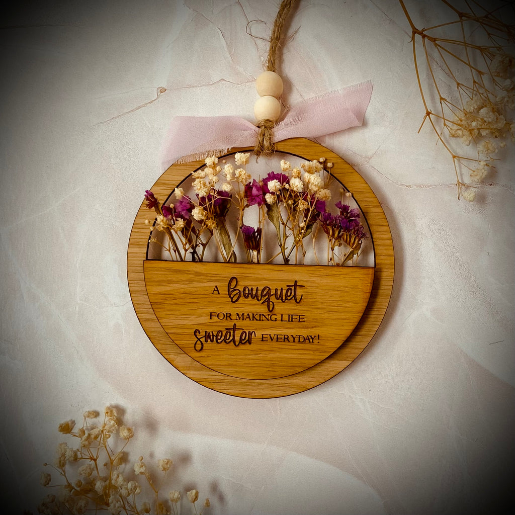 Dried Floral Ornament