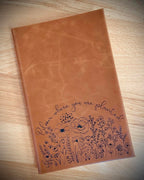Engraved Leather Journal