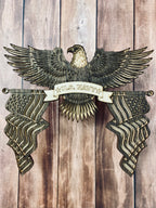 Customized Eagle With Flags