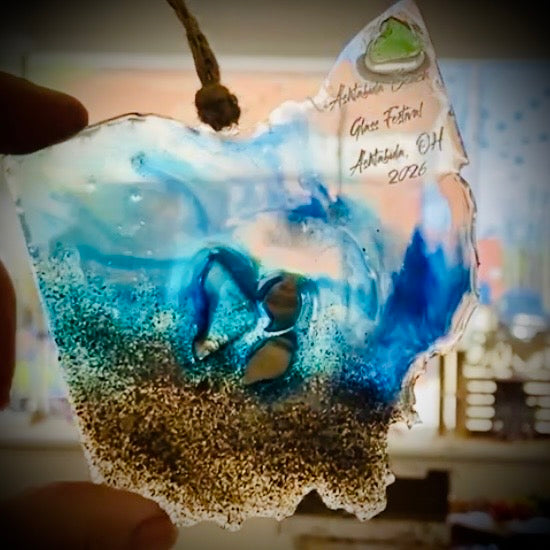 Ohio Beach Ornament - Limited Edition