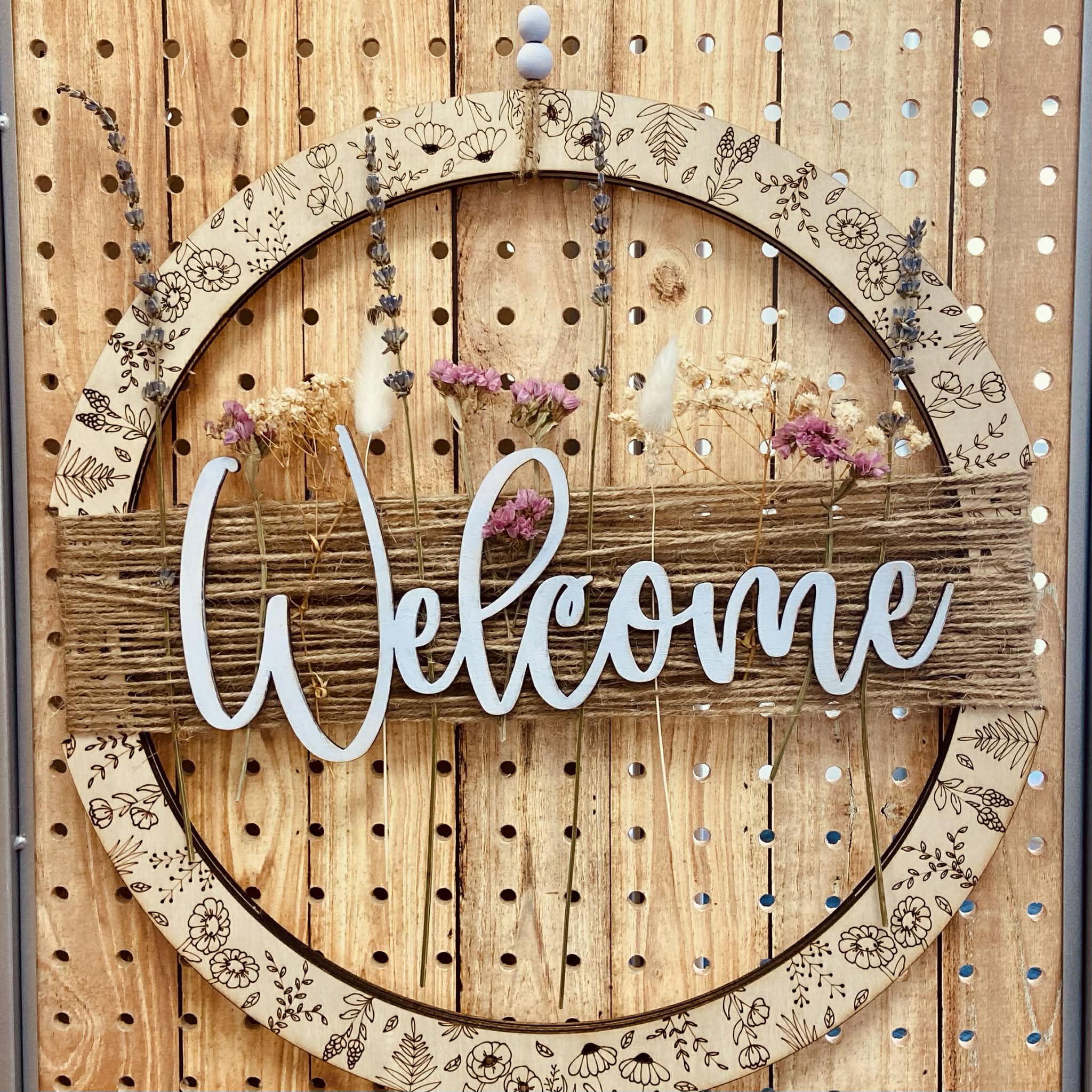 Floral Hoop Wreath Creative Workshop - May 9
