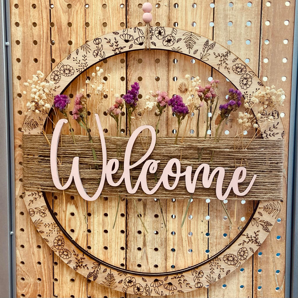 Floral Hoop Wreath Creative Workshop - May 9